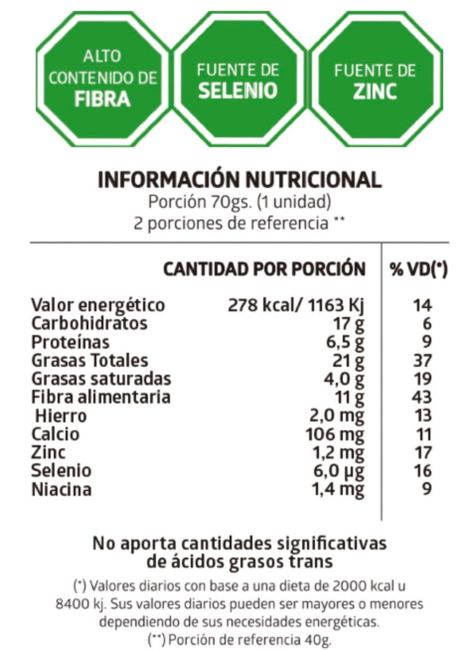 Alfajores Veganos y Sin Lactosa De Semillas y Frutos Secos Rellenos con Mantca de Maní - x8 unidades de 70 gs c/u